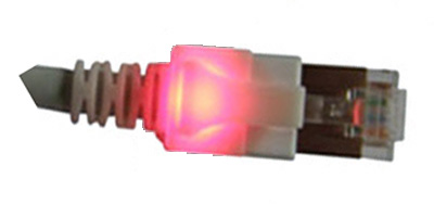 Işıklı RJ45 konektörü